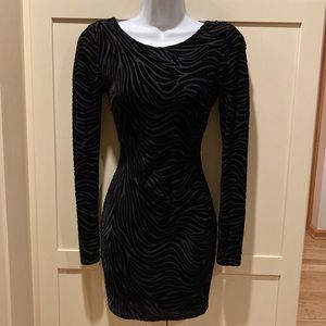 Windsor Black Animal Print Mini